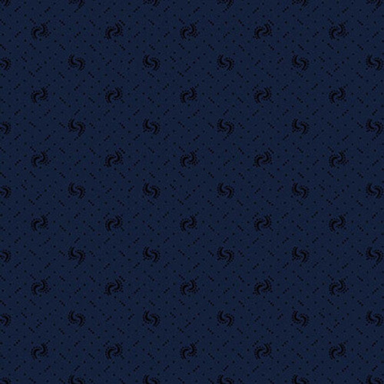 Fabric Henry Glass Navy Buttermilk Blender by the Quarter Yard 2944-79